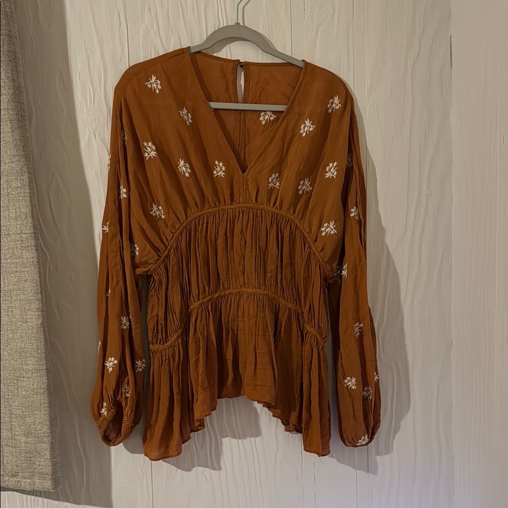 Embroidered Women's Top